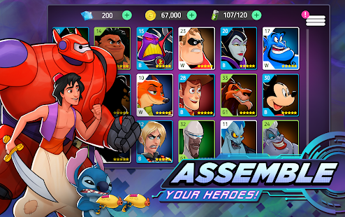 Aperçu Disney Heroes: Battle Mode - Img 2